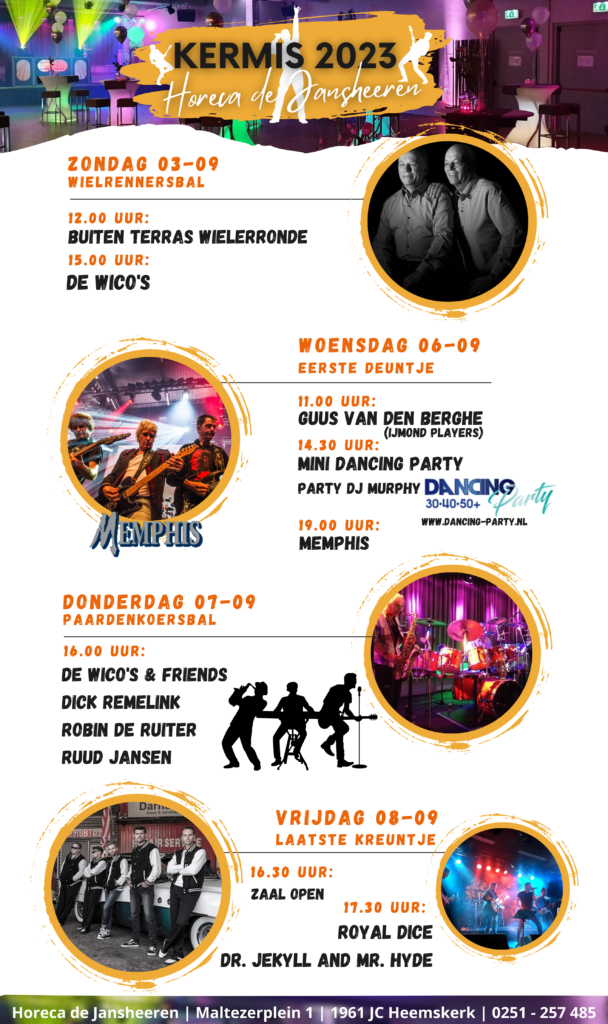 Feestweek Heemskerk 2023 Jansheeren Feestweek Heemskerk 2023 Jansheeren