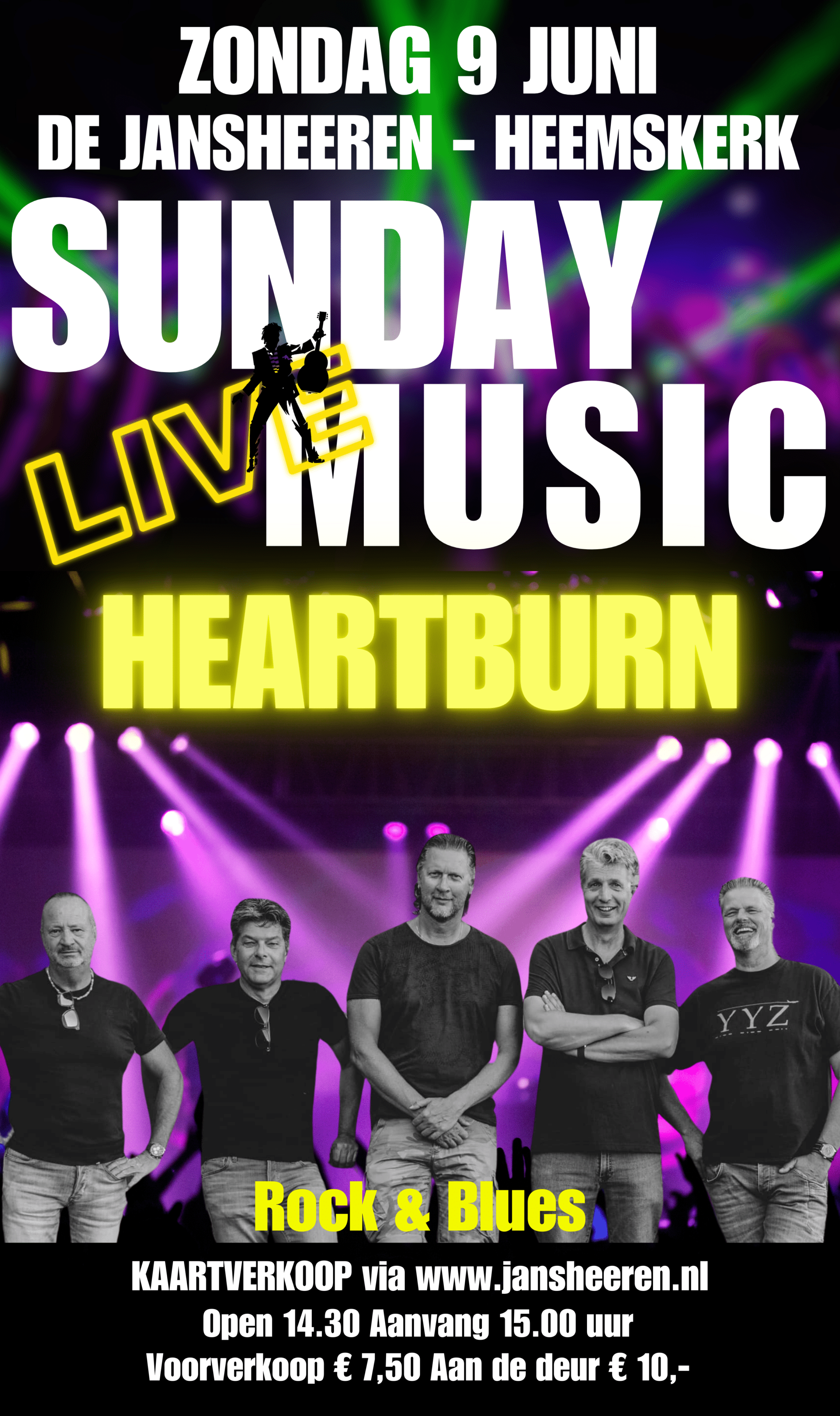 Sunday Live Music: Heartburn